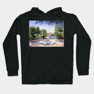 The Garden Of The Mosque, Granada Hoodie